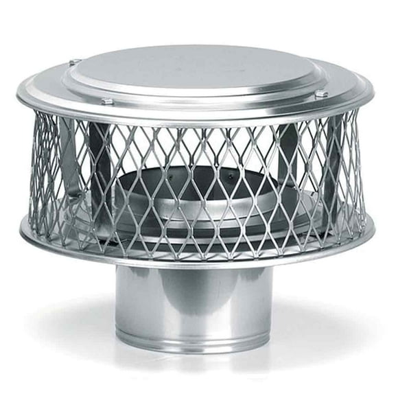 Homesaver WSA-10 10 Inch HomeSaver Pro Cap For Solid Pack Factory-Built Chimney